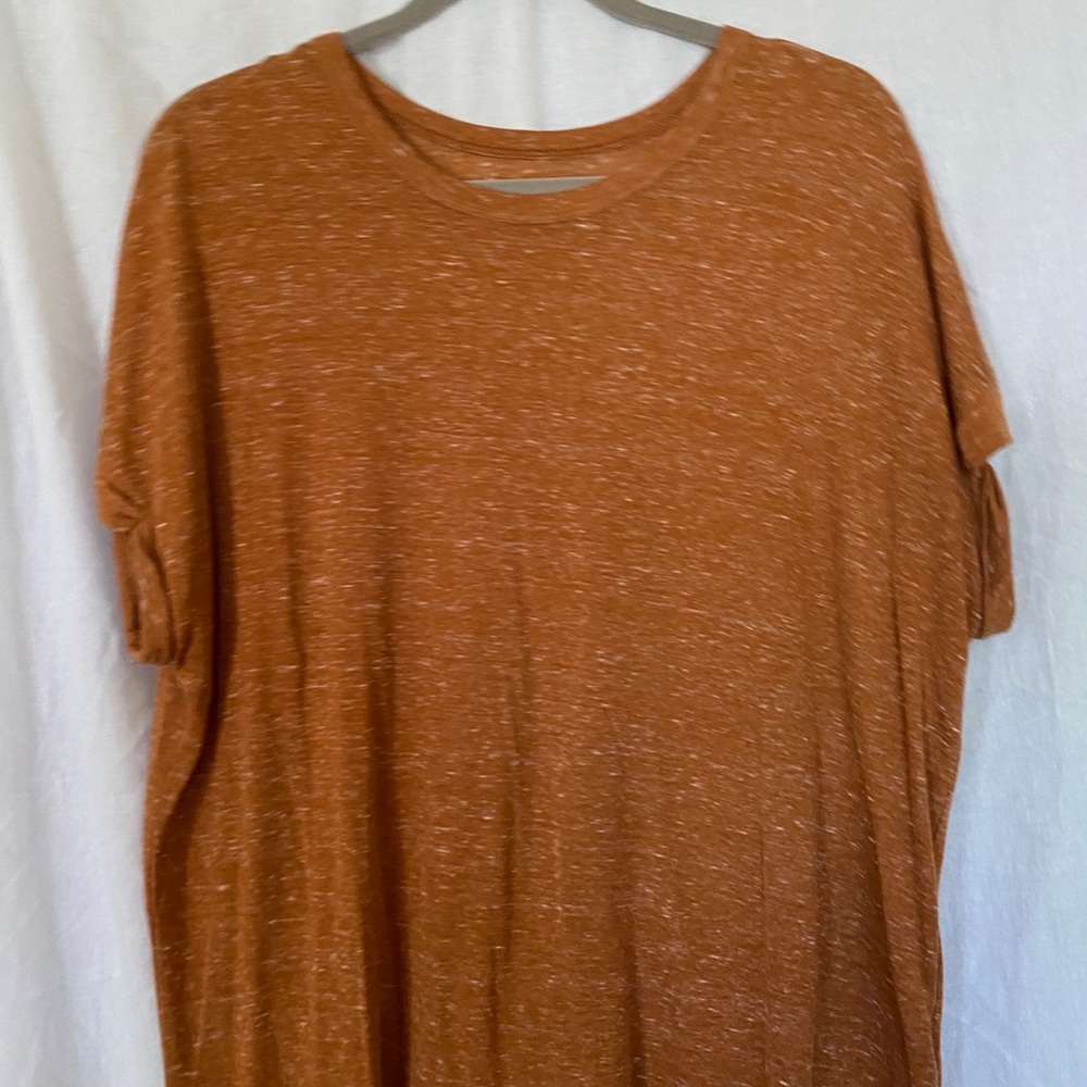 Mudd orange short-sleeve top